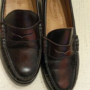 Sebago Brown Flats Classic Penny Loafers